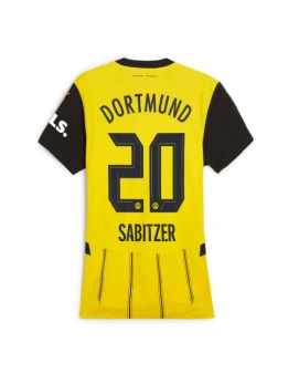 Borussia Dortmund Marcel Sabitzer #20 Zenski Domaci Dres 2024-25 Kratak Rukavima